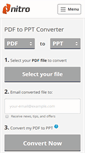 Mobile Screenshot of pdftoppt.com